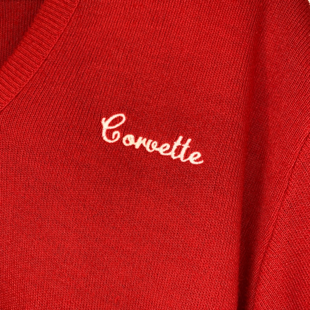 Vintage V-Neck‎ Corvette Sweater - Picture 3 of 4